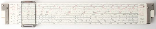 Post 1460 Versalog II Full Size Slide Rule w/Leather Case (Good condition, name on inside flap)