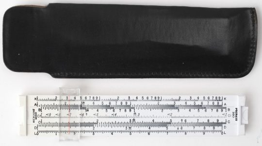 Pickett Microline 160 Pocket Slide Rule w/Slip Case (new/mint)