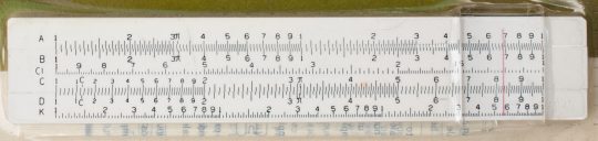 VuePak 114 Pocket Slide Rule w/Instructions (New in blister pack)