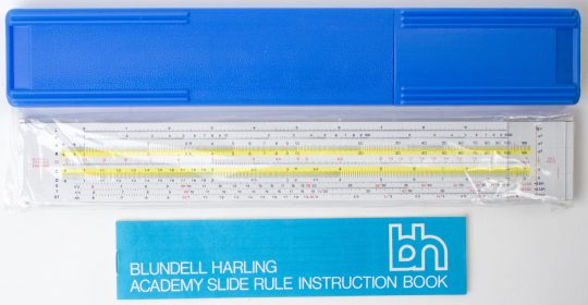 Blundell Harling 803 Rietz Full Size Slide Rule w/Case & Manual (NIB)