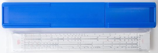 Blundell Harling 813 Classmate Full Size Slide Rule w/Case (NIB, mint)