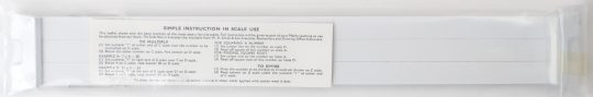 Blundell Harling 813 Classmate Full Size Slide Rule w/Case (NIB, mint)