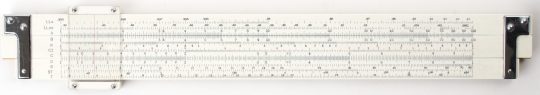 Micronta No. 150 Full Size Slide Rule w/Leather Case (Excellent condition, name on flap strap)