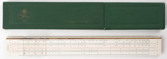 Faber Castell 1/87 Full Size Slide Rule w/Case (Excellent condition)