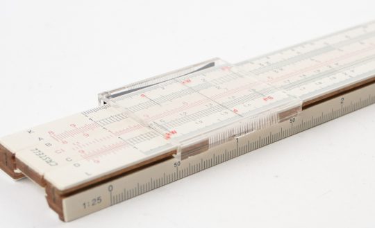 Faber Castell 1/87 Full Size Slide Rule w/Case (Excellent condition)
