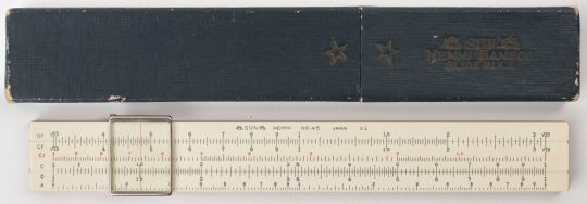 Sun Hemmi No. 45 Pocket Slide Rule w/Case