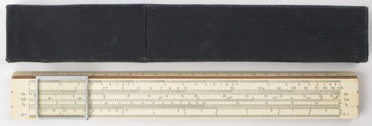 Unknown Russian Slide Rule w/Case (Good condition)
