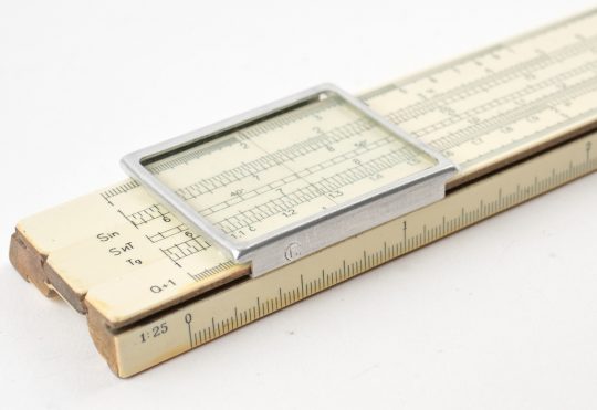 Unknown Russian Slide Rule w/Case (Good condition)