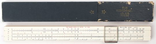 Hughes-Owens (Hemmi) 1768C Full Size Rule w/Case (Mint rule, case in poor condition)