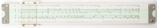 Dietzgen Maniphase-Multiplex No. 1749 Style M Deci Trig Full Size Rule w/Leather Case (Good condition)