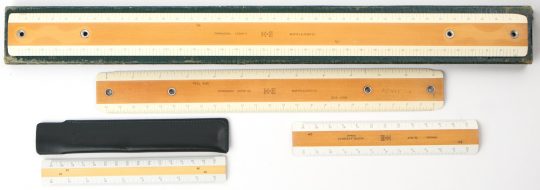 Lot of K&E Vintage Paragon Drafting Rulers