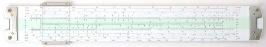 Staedtler Mars 54408 N Slide Rule w/Leather Case (Good condition, name/rank of prior owner on inside flap)
