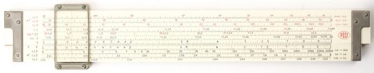 Post Versalog 1460 Slide Rule w/Leather Case (Very good condition)