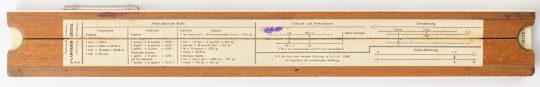 Faber Castell 1/22 Slide Rule w/Case (Fair condition)