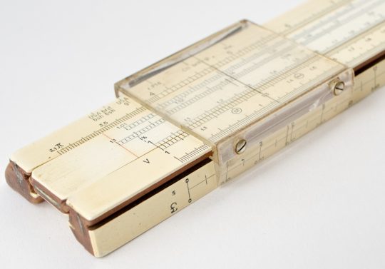 Faber Castell 1/22 Slide Rule w/Case (Fair condition)