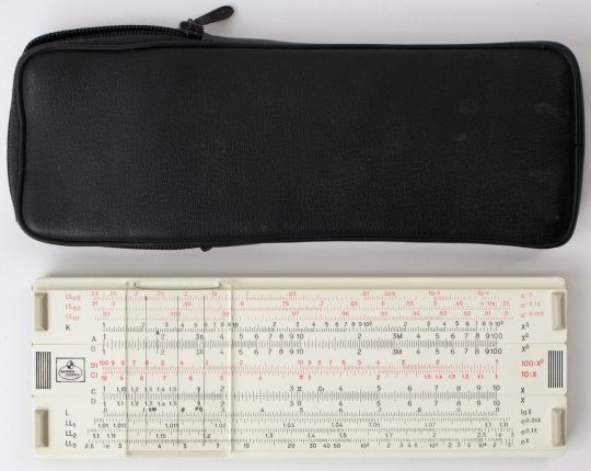 Faber Castell TR3 Pocket Slide Rule & Calculator w/Case (New/mint)