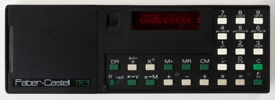 Faber Castell TR3 Pocket Slide Rule & Calculator w/Case (New/mint)
