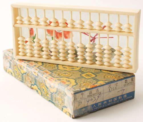 Boxed 5″ 13 Rod Abacus w/Decorative Backing