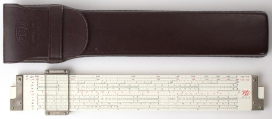 Post (Hemmi) Versalog 1460 w/Leather Case (Very good condition, name on back of case)
