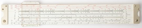 Faber Castell 2/82 Full Size Slide Rule w/Leather Case (Excellent condition)
